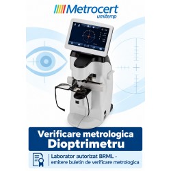 Verificare metrologica Dioptrimetru - Lensmetru