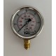 Manometru 0/60 bar Ø63 - cu certificat de etalonare