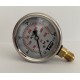 Manometru 0/250 bar Ø63 - cu certificat de etalonare