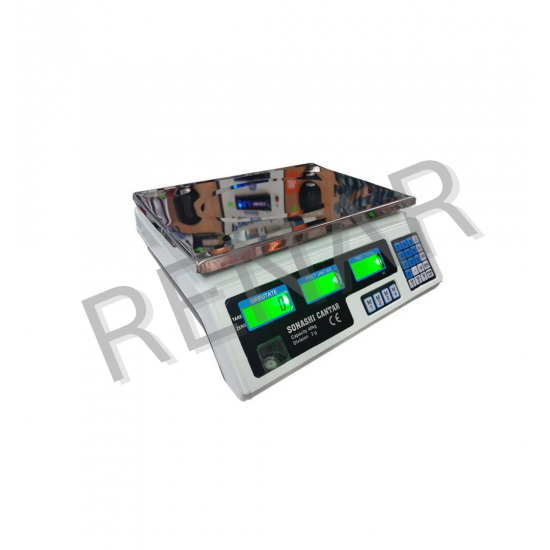 Cântar Electronic 40 kg - cu certificat de etalonare (ISU/IGSU - OMAI 87) RENAR