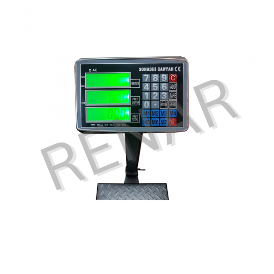 Cântar electronic  350 kg - cu certificat de etalonare RENAR