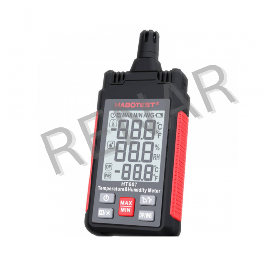 Termohigrometru cu punct de roua Habotest HT607 - cu certificat de etalonare RENAR