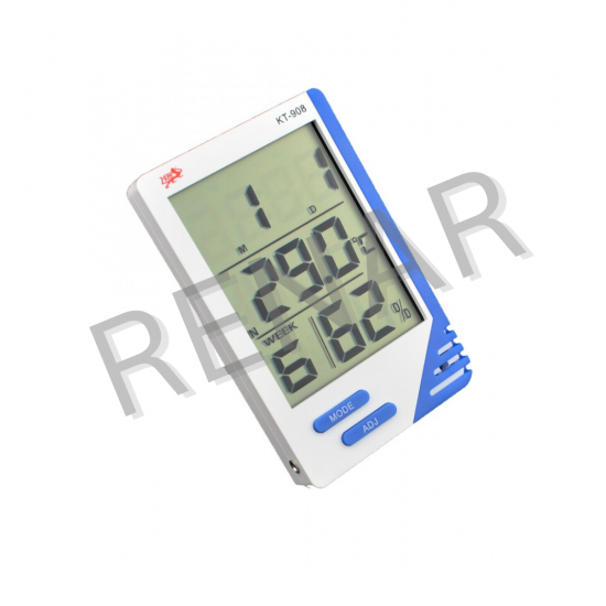 Termohigrometru digital  KT-908 fara inregistrare de date - cu certificat de etalonare RENAR