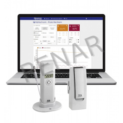 01. Pachet termometru cu fir TFA Weather Hub inregistrare de date  - cu certificat de etalonare RENAR